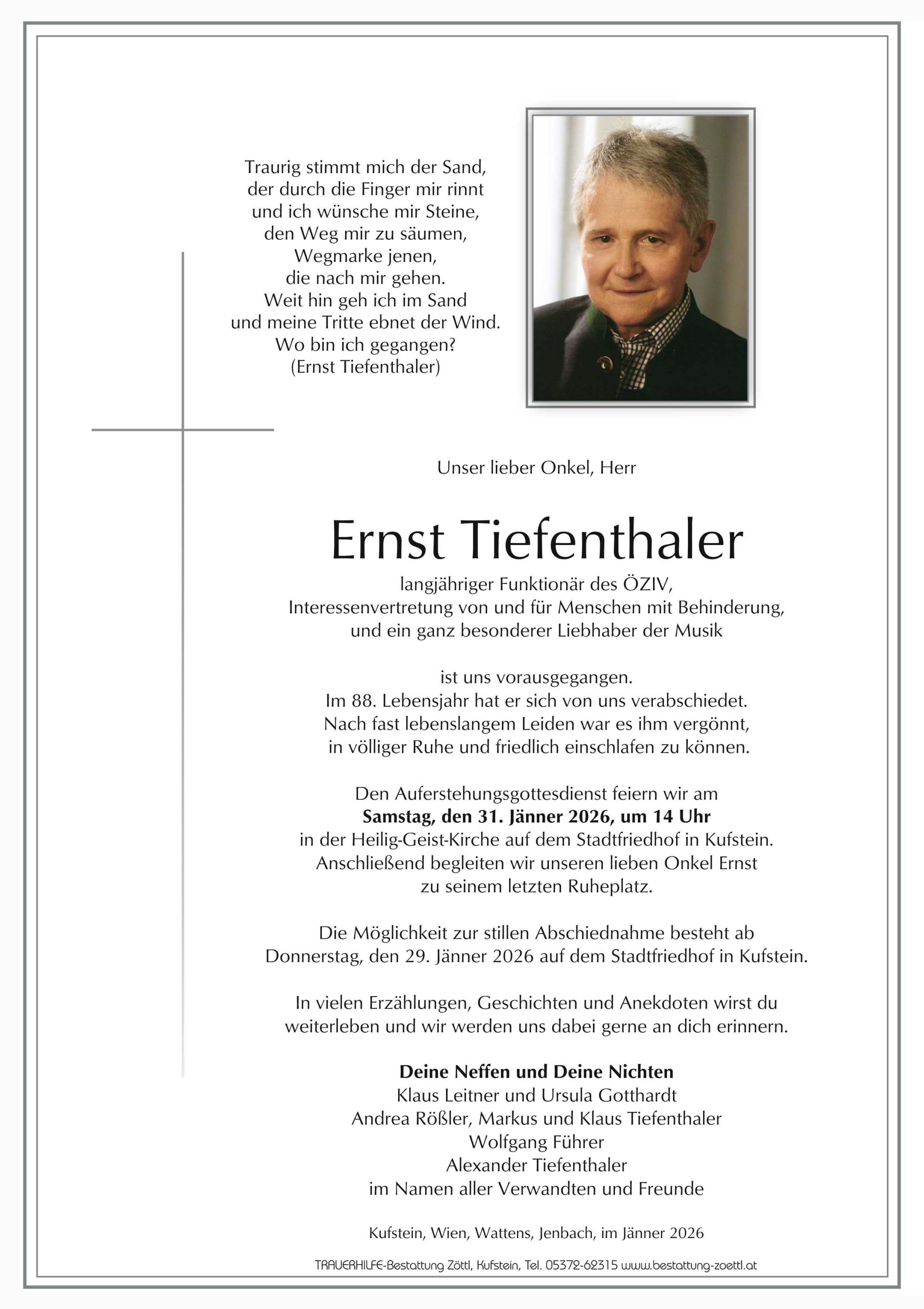 Ernst Tiefenthaler